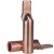 OLKWL（瓦力）方头铜鼻子无孔线鼻支线箱95平方直板设备线夹铜本色小头铜线耳酸洗 ZQDT-95F