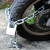 纳仕德 链条锁 0.8米长6mm链条+防剪锁镀锌铁链配挂锁自行车摩托车户外门用 SJ1022