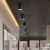 欧普源兴led吊线明装筒灯圆柱形吊装射灯创意餐厅办公室商用吸顶式COB筒灯 12瓦直径7.5CM长度15CM