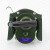 SNTOOM便携式手摇报警器LK-100铝合金材质防空演习防火警报器SY-200风螺 绿色