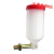 旭杉斯摆线针轮减速机油位镜L型加油管弯油管通气帽加油杯管状油标配件 红色 通气帽M16*1.5