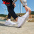 特步（XTEP）【国潮】特步女鞋跑步鞋春秋防滑耐磨旅游鞋鞋子女运动休闲鞋 粉红 38码/24.0cm