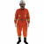 宏兴（HongXing）DA-018连体抢险救援服消防员耐磨抢险救援定做橘红色上衣裤子连体XXL码