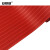 安赛瑞 5KV高压绝缘地垫（1×10m）高低压配电间绝缘地垫 5千伏高压绝缘地毯 绝缘胶板红色横纹 17331