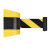 佑工信 挂壁式警示带伸缩带一米线 黄色黄黑带3米 单位：根