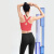 SPLAN 唤醒计划 防震美背运动内衣女速干跑步健身文胸一体式瑜伽背心 卡罗拉红 M（适合100-110斤以内）