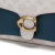 蔻驰 COACH 奢侈品 女士专柜款TABBY系列涂层帆布配皮手拿包单肩斜挎包湖蓝色白色 3167 B4R7D