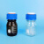 化科 BOZHI 液相流动相瓶 螺口储液瓶 液相色谱溶剂瓶 透明棕色 色谱专用试剂瓶 250ml棕色三孔盖 