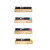 施乐SC2022行货墨粉盒  粉筒  碳粉  四色墨粉筒 标准容量整套黑 蓝 红 黄
