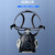 德尔格Drager X-plore 3350 半面罩 S码 防雾防尘异味工业用面罩 双滤式自吸式面具
