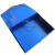 档案盒人事塑料盒文书档案柜a4文件盒办公文具资料建档案港和A800 A1249蓝色55mm档案盒5个