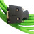 鹿色编码器信号线反馈连接线6FX3002-2CT12-1BA0电缆V90高惯量 绿色 固定安装PVC3M