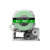 创硕（TECHAIN） KJM/PTe-725/SD9GW/LC-3GWP标签色带 绿底白字9mm宽 适用LW-C410 700 SR230 530C