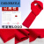 CARLOSKAYLA红围巾定制2024龙年新款中国红围巾年会活动刺绣男女士本命年logo 金典平安福