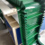绿色PVC无缝连接草坪纹输送带环形封箱机工业流水线平皮带运输带 加裙边（提供高度）