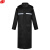 谋福（CNMF）8016黑色长款连体风衣式雨衣 执勤劳保骑行雨衣雨披（HD长款雨衣） 185码