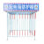 博诺格定制 配电箱防护棚建筑工地防雨棚一级二级电箱防护棚安全通道电 1.5x2x2.5米高-+彩钢标语