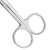 阿力牛 ASY-127 实验不锈钢剪刀 耐酸防锈手术剪刀 手术弯尖18cm 
