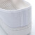无尘车间实验室工程组装作业PVCPU加厚硬底精密缝线耐洗涤无尘鞋 PVC硬底中巾白色 37码