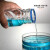 蓝盖试剂瓶50mL-20L高硼硅透明刻度丝口可高温螺旋口存油装水实验 高硼硅管制瓶100ml透明GL45
