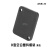 AVSSZ艾维尚D型盲板模块安装型86板空白板铝制/亚克力信息盒插座 黑塑料空白盲板 黑Akb-B