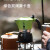 比乐蒂摩卡壶双阀手冲咖啡壶意大利进口高压特浓意式咖啡机brikka壶 橄榄绿双阀2杯份摩卡壶