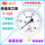 红旗普通压力表Y-150锅炉专用表0-2.5MPA气压水压表真空表负压表 00.25MPa