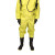 劳卫士FHLWS-001-B消防防化服/半封闭防化服耐酸碱防尘防静电黄色 黄色 L