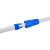 食安库 SHIANKU 铝合金伸缩加长杆 美式丝头 1.5-3.6米 蓝色 120359