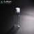 塑料透明大口圆瓶方瓶透明直身瓶PET透明小口瓶样品瓶聚酯留样瓶 透明直身250ml10个