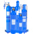 穆运 氧气瓶便携式工业焊接救急高原吸氧瓶供氧瓶 氧气瓶4升套装