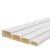 屹选工品 PVC线槽白色工地家装线路走线槽 广式平面塑料线槽压线槽 80*40mm 2米/根