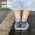 得力(deli)大人儿童防水雨衣鞋套幼儿园小学生防水雨披均码雨衣宝宝上学雨衣成人雨衣 DL553003防水鞋套（大码）