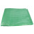 安英卡尔 果绿色加厚防雨布 防水防晒遮阳棚布苫布盖布彩条布PE塑料篷布 4*6m A4021