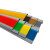 筑采（ZHUCAI）PVC楼梯防滑条自粘式包边条  直角款 黄色5cmx2.5cmx1m （10支装）