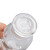 兰诗（LAUTEE）SY4054  加厚玻璃广口瓶 大口试剂瓶 磨砂口玻璃药棉酒精瓶 白色250ml