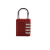 安先达密码锁 锌合金大号4位密码锁  便携防盗锁具 行李箱健身房密码锁 红色