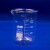 冰禹 BY-7002 玻璃烧杯 耐高温刻度杯 加厚玻璃仪器 实验器材 小学科学实验室烧杯 5000ml