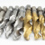 海斯迪克 六角柄复合丝锥工业丝工机用螺旋复合钻攻 镀钛六角柄5mm（2个）