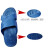 ESD蓝色拖深蓝色拖鞋SPU拖鞋SPU厚底耐磨防滑 2-20双 46