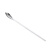 纳仕徳 SW6009实验取样勺加厚不锈钢药匙称量勺微量试剂药勺20cm单头（10个装）