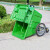 定制塑料环卫垃圾车 大型垃圾桶小区物业学校手推保洁清运车环卫车 绿色