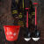 消防沙箱配件消防铲铁锹消防桶4L半圆筒8L12L沙桶 8L消防桶