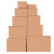 定制纸箱快递箱特硬发货小包装盒打包箱子邮政半高箱纸盒定做 3层超硬C瓦 12号13*8*9cm