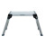 出极 折叠梯凳 马凳 铝合金洗车台 装修摄影梯凳 工作平台 一个价 AW0102A 小号
