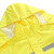 品之德 高亮反光雨衣长款全身防水防暴雨成人荧光黄双反光条2XL
