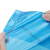 商用彩色大号垃圾袋 分类袋 加厚塑料平口袋 蓝色(50个) 60*80cm