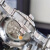 瑞夫泰格手表男机械表个性夜光大表盘全自动男表潮流防水男士手表多功能十大品牌钢带腕表 白壳黑面