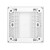 ABB开关插座面板 盈致系列白色  无边框 86型空白面板 CA504 空白面板