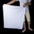 工业抹布试用装棉碎破布擦机布棉棉纱针织布吸水除油布不掉毛 白色40布5公斤 纯白